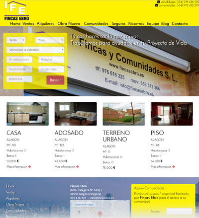 Pagina Web Inmobiliaria (Ejemplo 1)