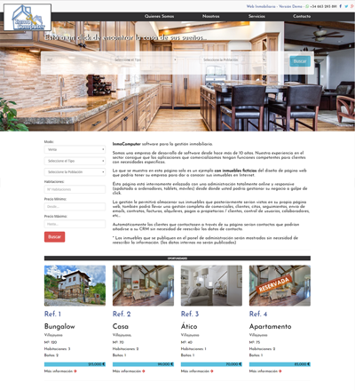 Pagina Web Inmobiliaria (Ejemplo 6)