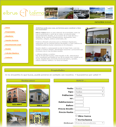 Pagina Web Inmobiliaria (Ejemplo 8)